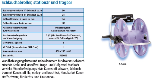 Schlauchabroller 5205