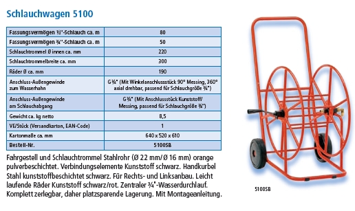 Schlauchwagen 5100