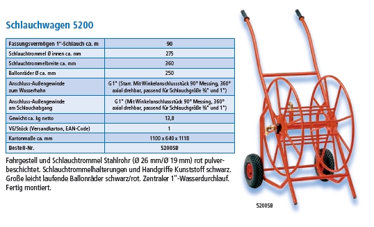 Schlauchwagen 5200