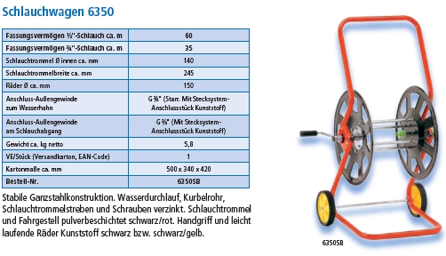 Schlauchwagen 6350